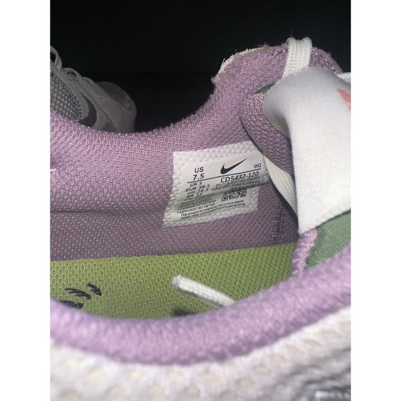 Nike Women's Air Max Excee Running Shoes White Pink Blue Grey Sz 7.5 - Picture 9 of 9